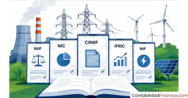 normas contables que aplican a las empresas eléctricas