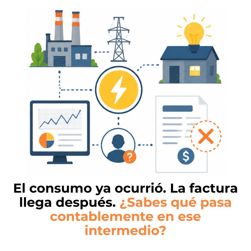 ingresos no facturados eléctricos