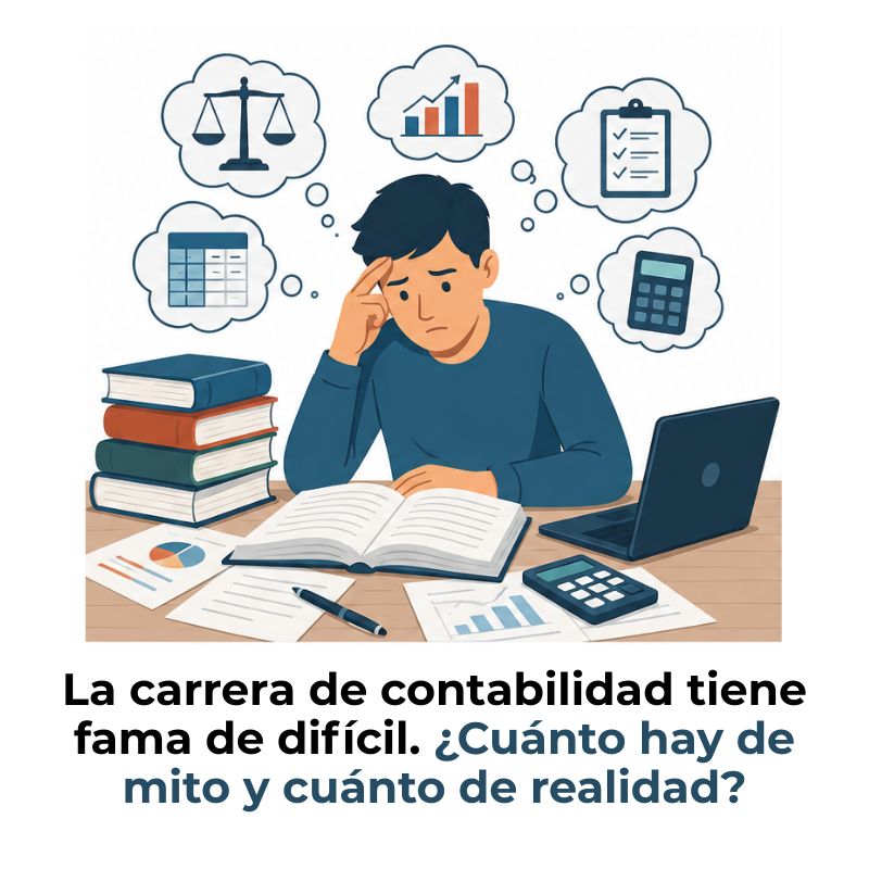 qué tan difícil es la carrera de contabilidad