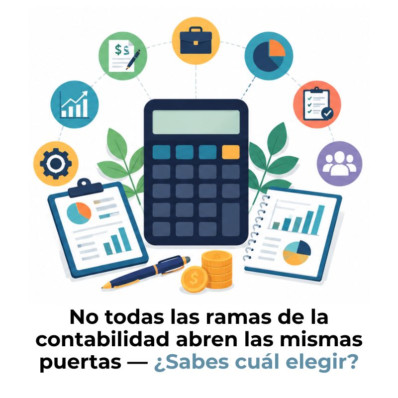 cuáles son las ramas más solicitadas de la contabilidad