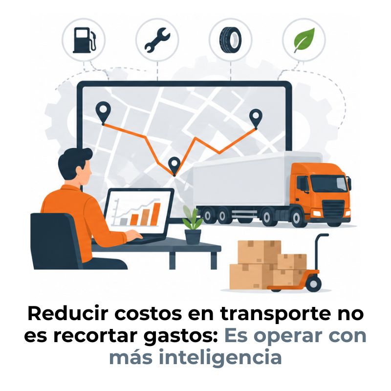 cómo reducir costos operativos en transporte