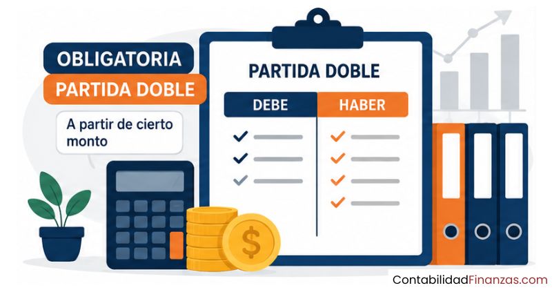 a partir de qué monto es obligatoria la partida doble