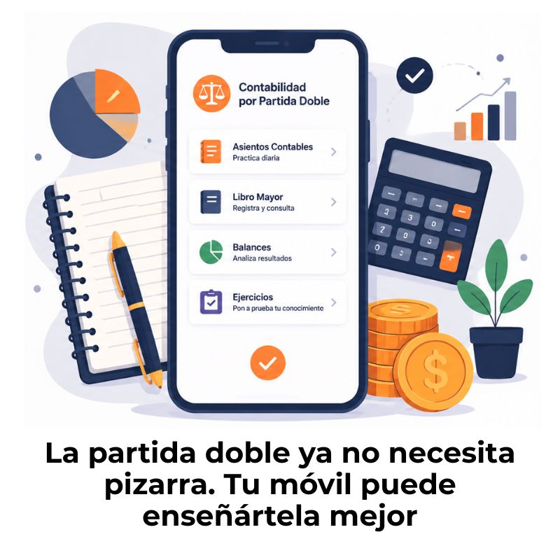 aplicaciones móviles para practicar partida doble