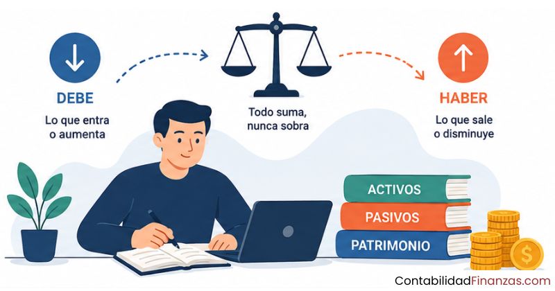 dominar la partida doble sin ser contador
