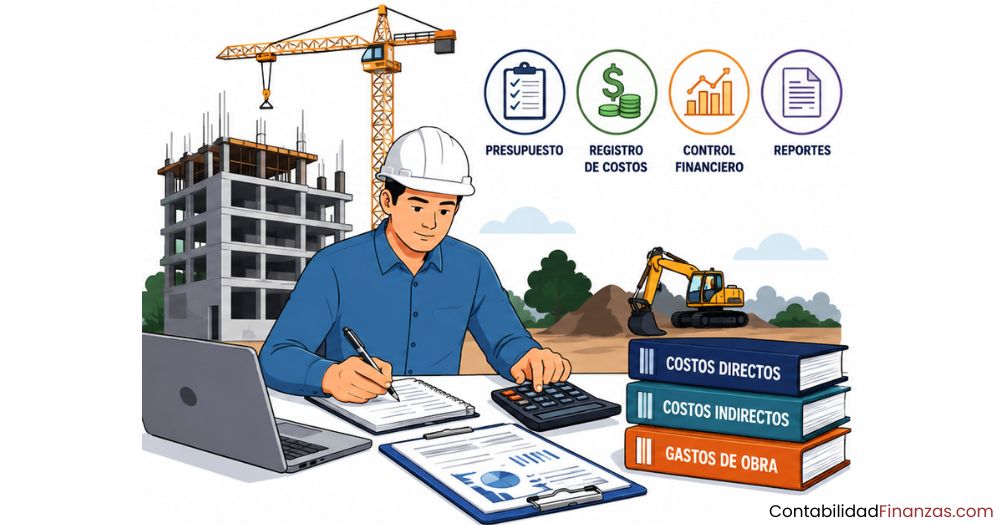 cómo llevar la contabilidad de una obra