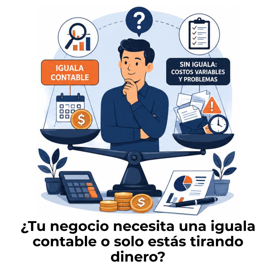 cómo saber si me conviene una iguala contable