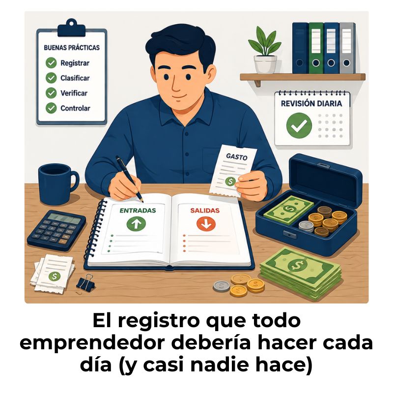 controlar el efectivo con partida simple