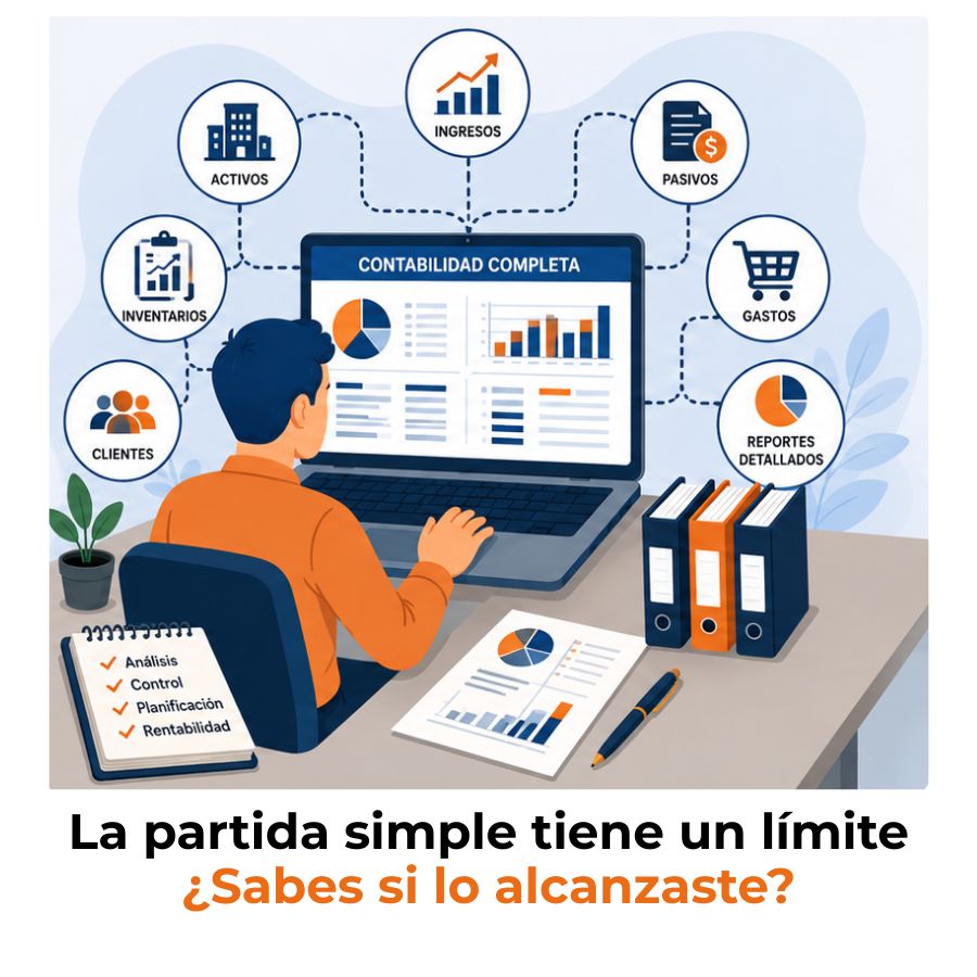 cuándo la partida simple ya no es suficiente