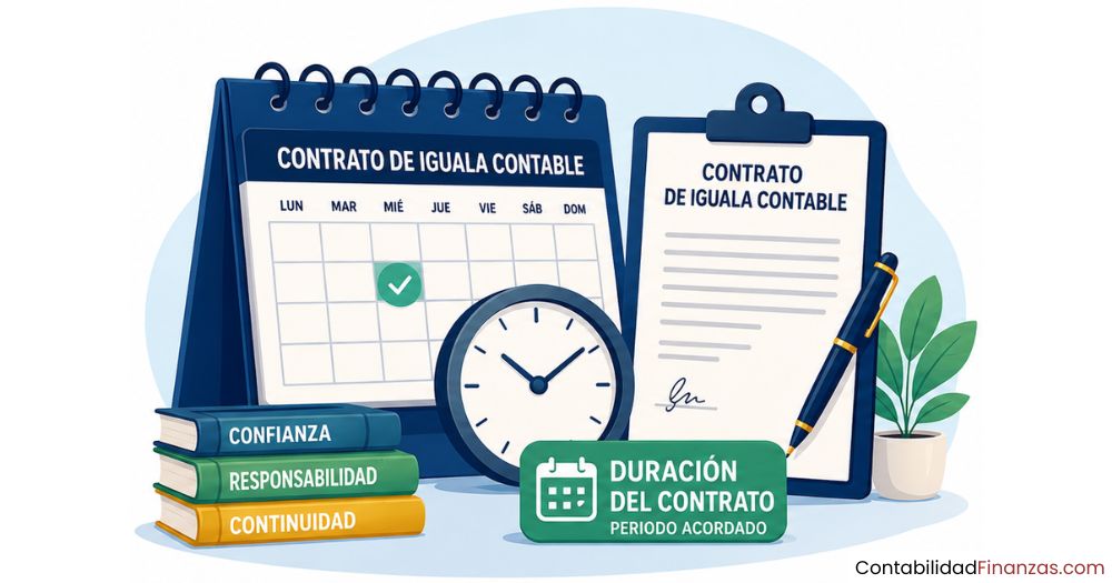 el tiempo que dura un contrato de iguala contable