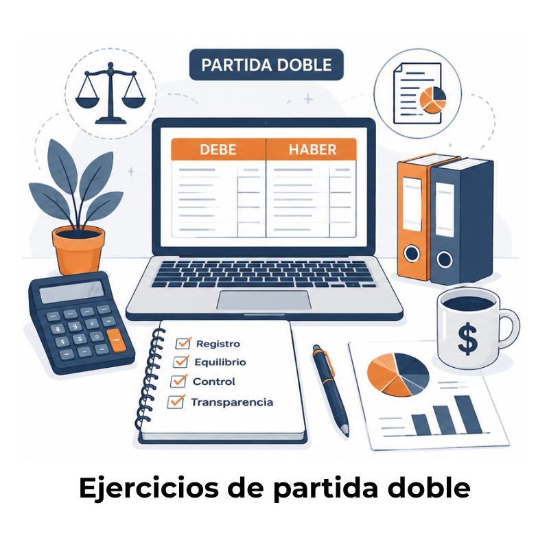 ejercicios de partida doble