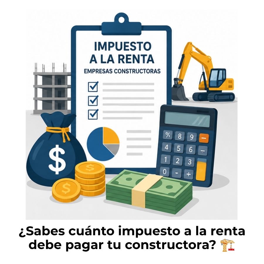 impuesto a la renta para empresas constructoras