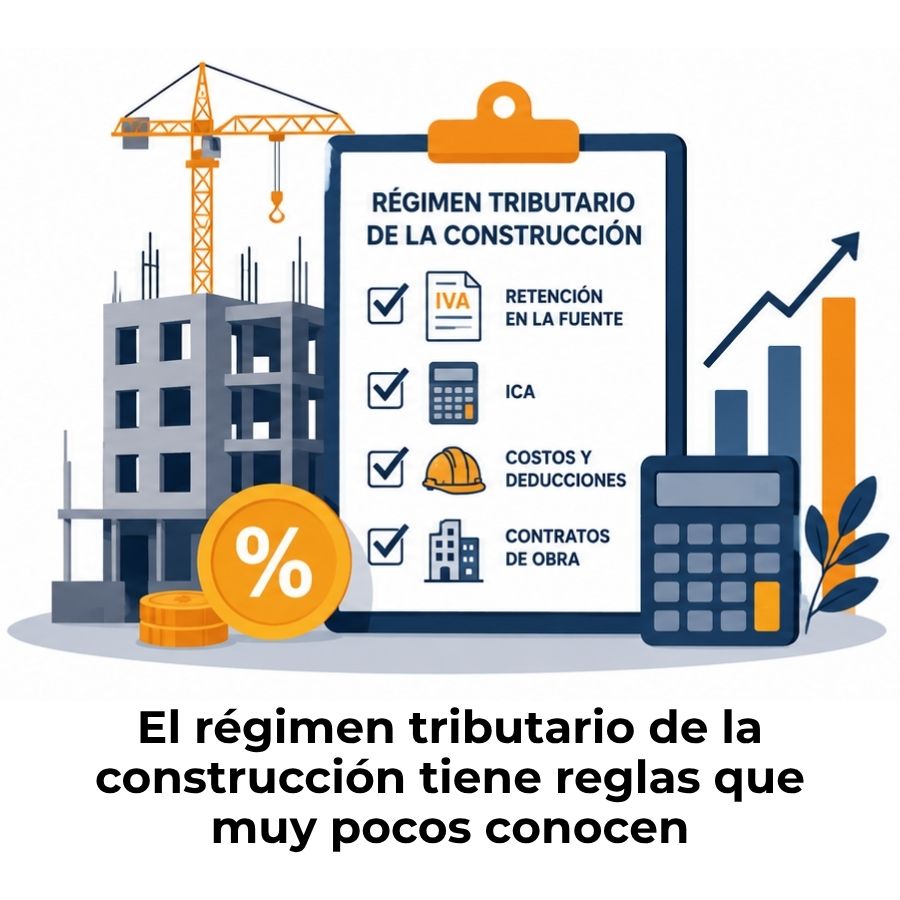 régimen tributario de la construcción