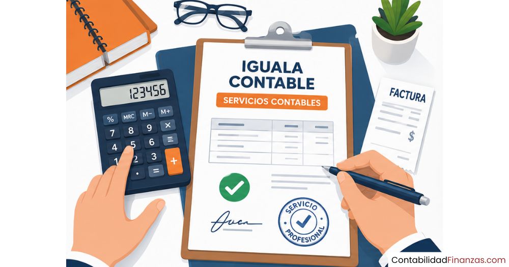 ¿Es deducible de impuestos la iguala contable?