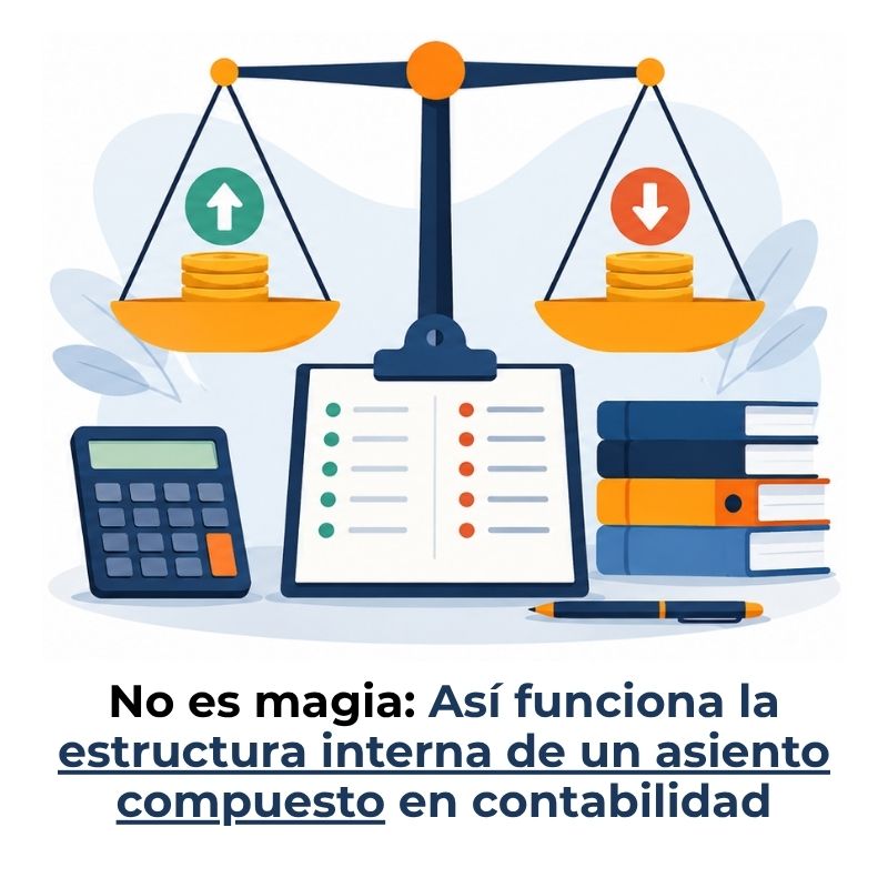 estructura de un asiento compuesto