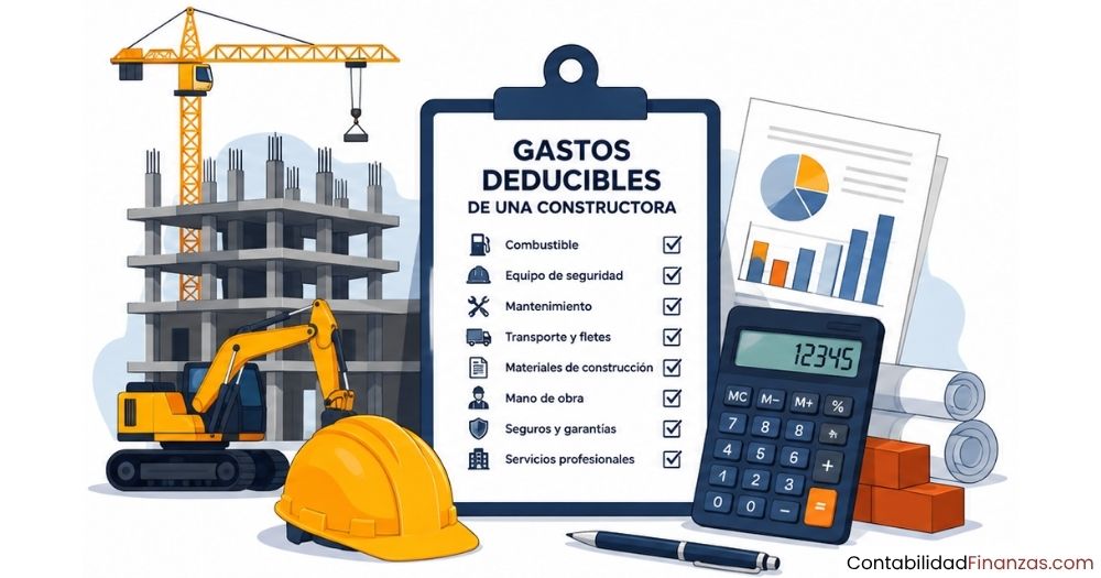 gastos deducibles de una constructora