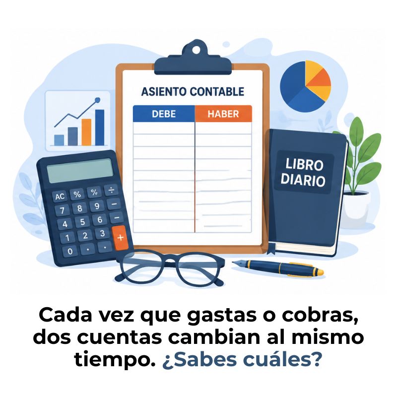 partida doble en la práctica