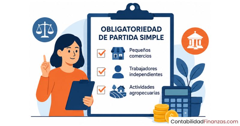 obligatoriedad de partida simple