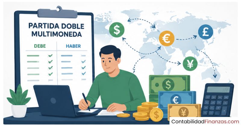 partida doble multimoneda