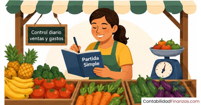 partida simple para vendedores de mercado