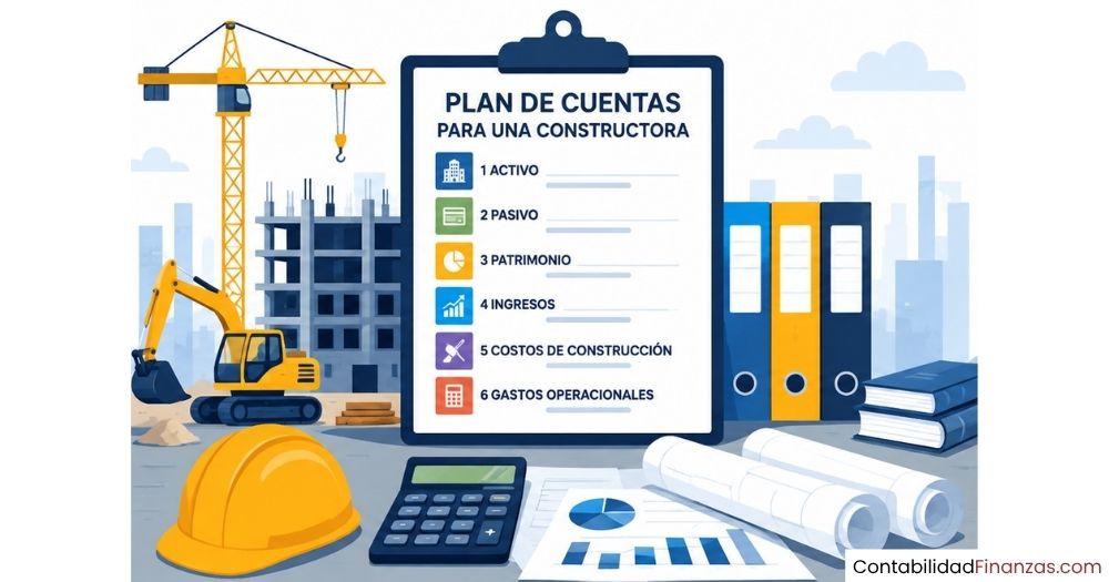 plan de cuentas para una constructora