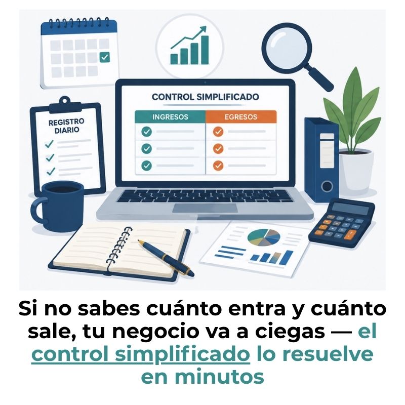 qué es el control simplificado en contabilidad