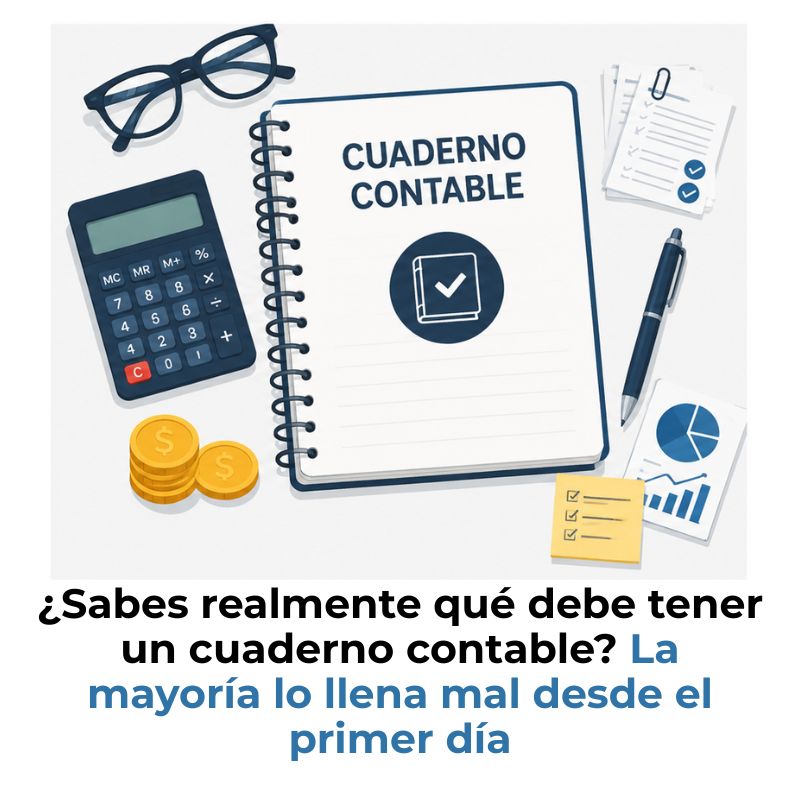 cuaderno contable