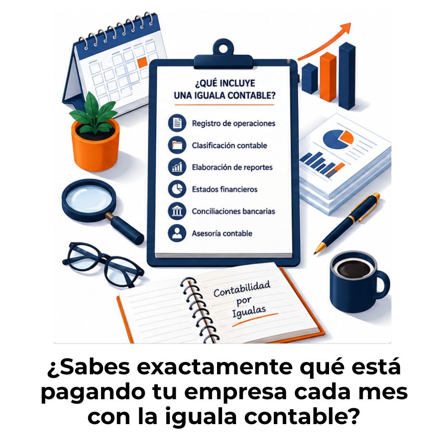 qué incluye una iguala contable