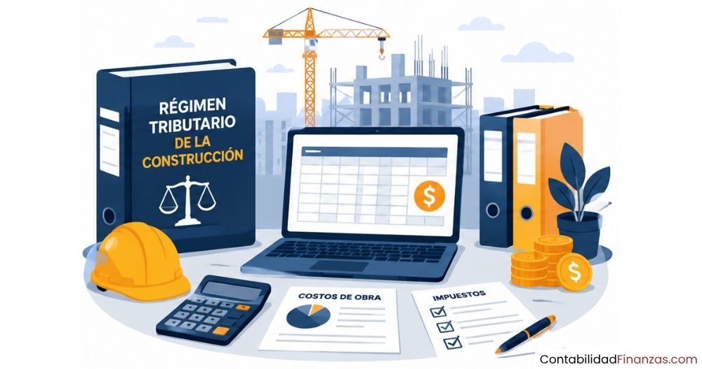 régimen tributario de la construcción