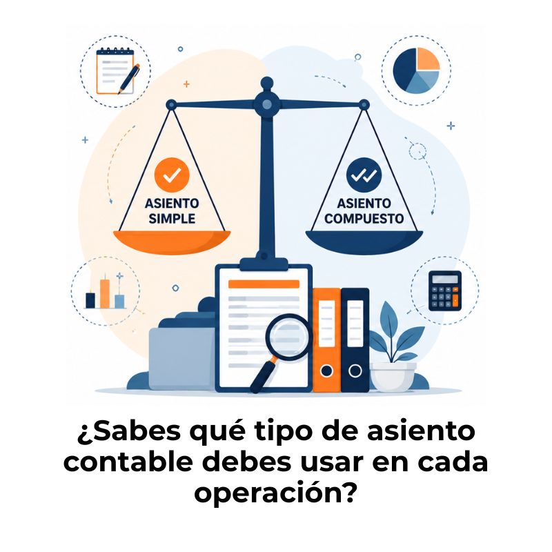 tipos de asientos contables
