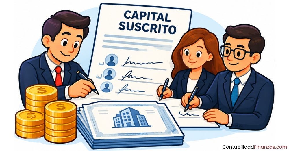capital suscrito y capital pagado