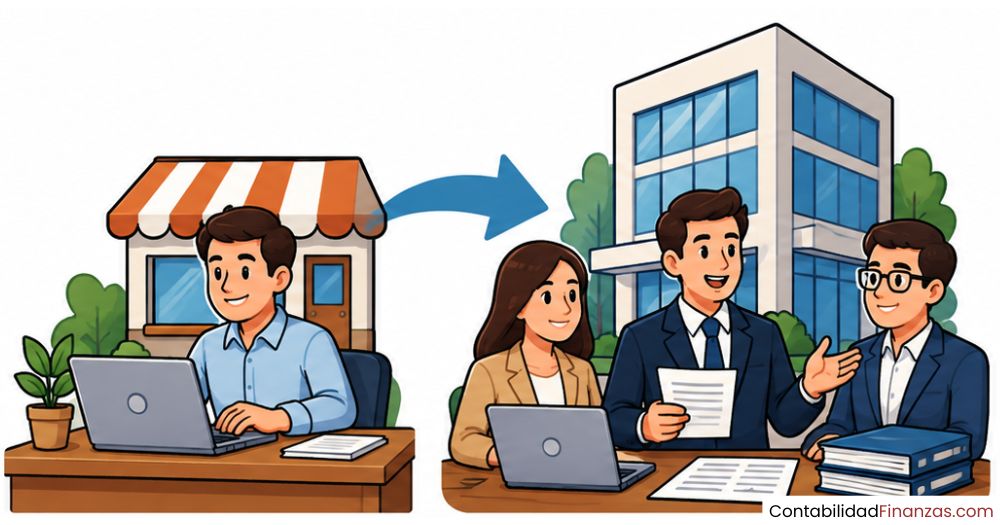 transformar una empresa unipersonal en sociedad