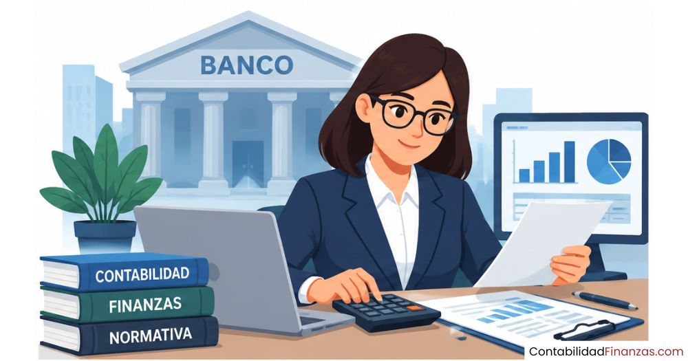 cuánto gana un contador en una institución financiera