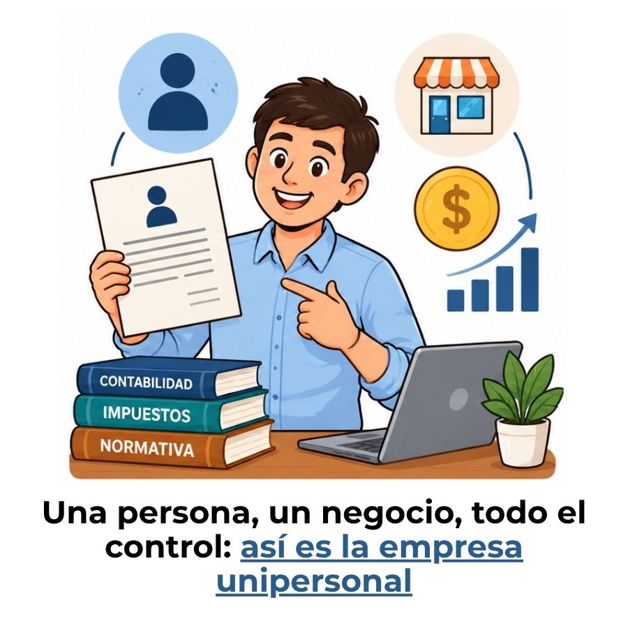 definición de empresa unipersonal