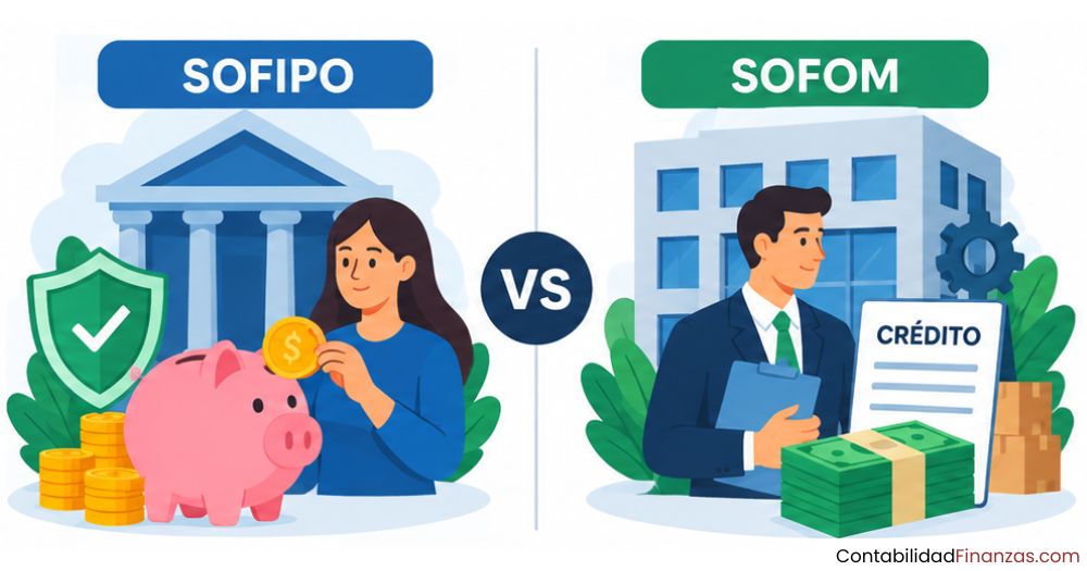 diferencia entre SOFIPO y SOFOM