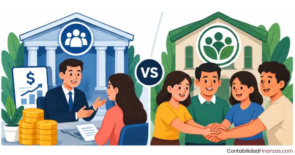 diferencia entre unión de crédito y cooperativa