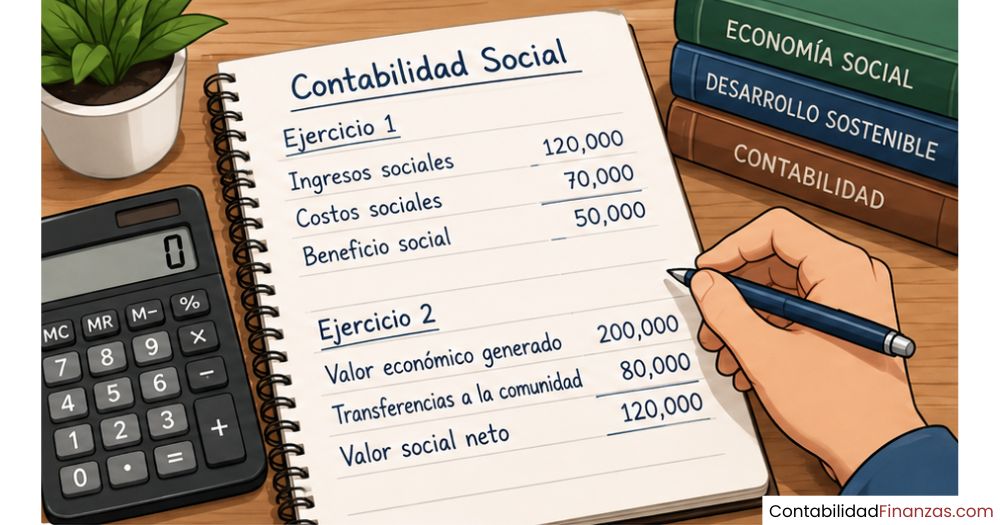 ejercicios resueltos de contabilidad social