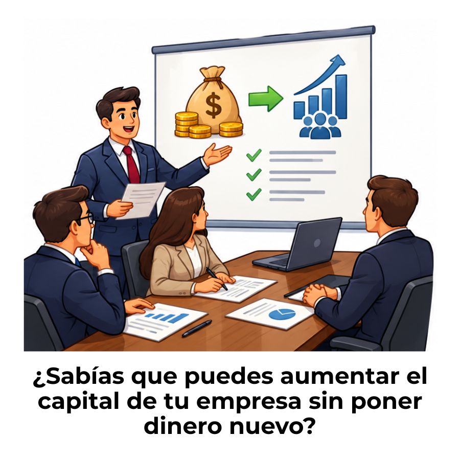 aumento de capital por capitalización de utilidades