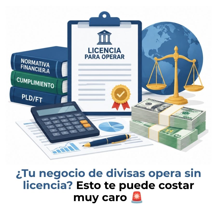 licencia para operar una casa de cambio