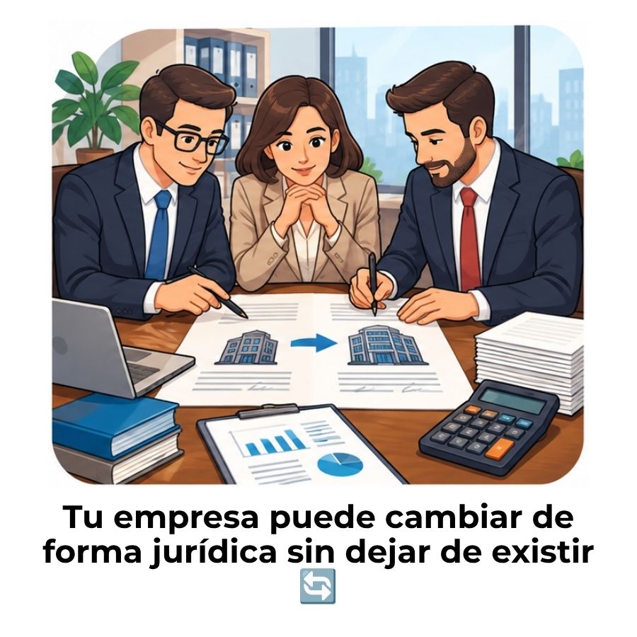 transformación de sociedades