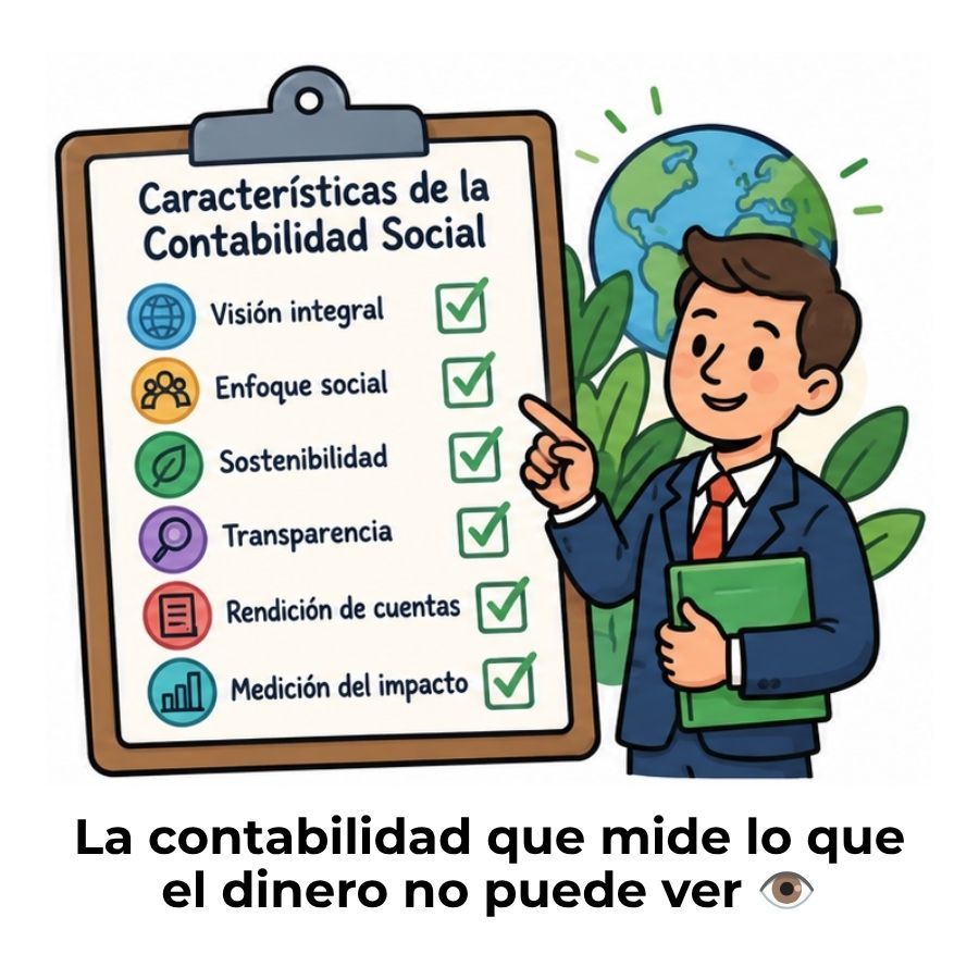 características de la contabilidad social