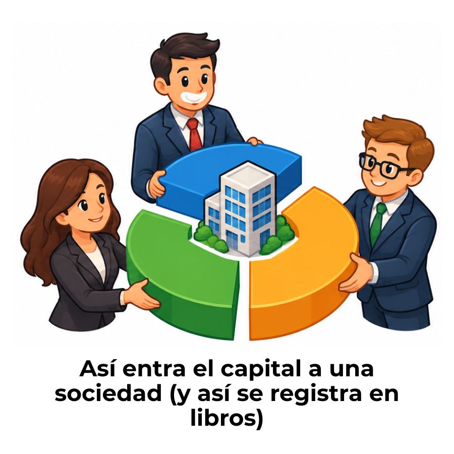 aportes de capital en una sociedad