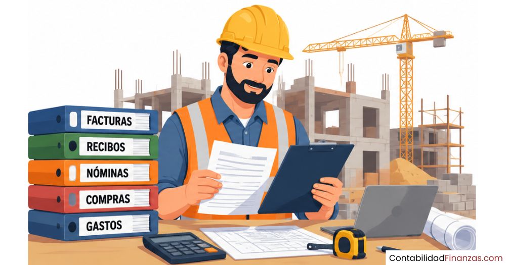 documentos contables que necesita un maestro de obra