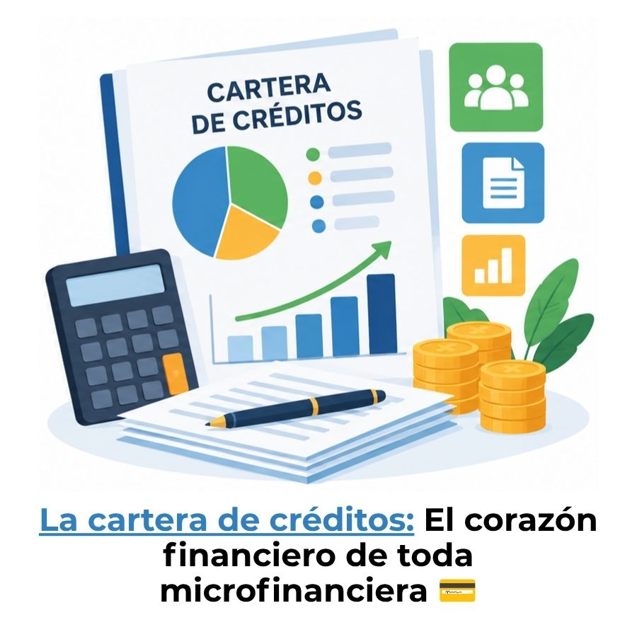 qué es la cartera de créditos de una microfinanciera