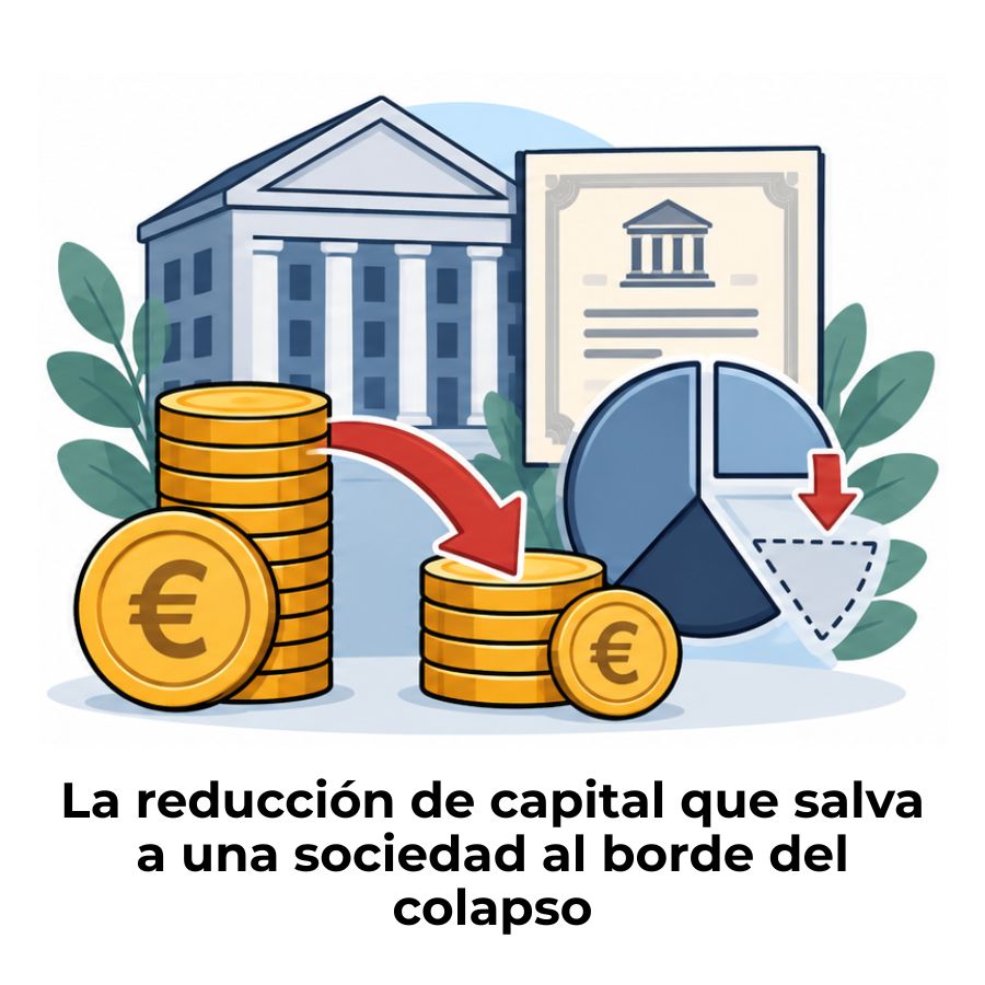 disminución de capital social