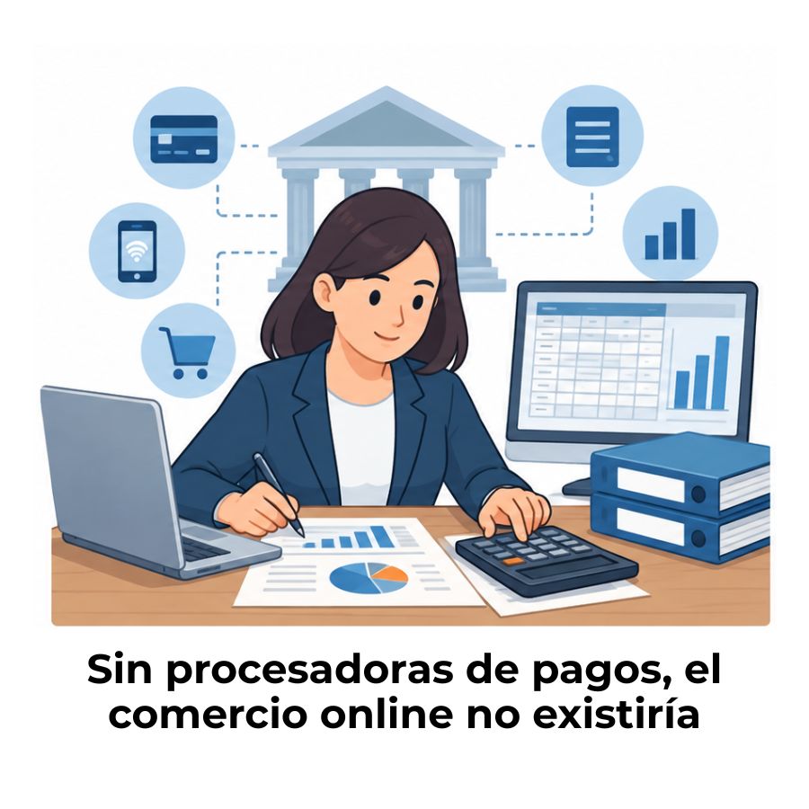 qué es una procesadora de pagos electrónicos