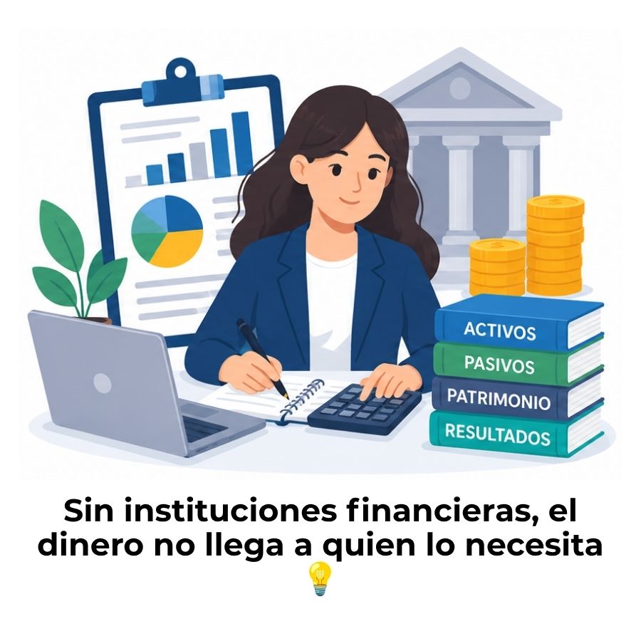 qué funciones tienen las instituciones financieras