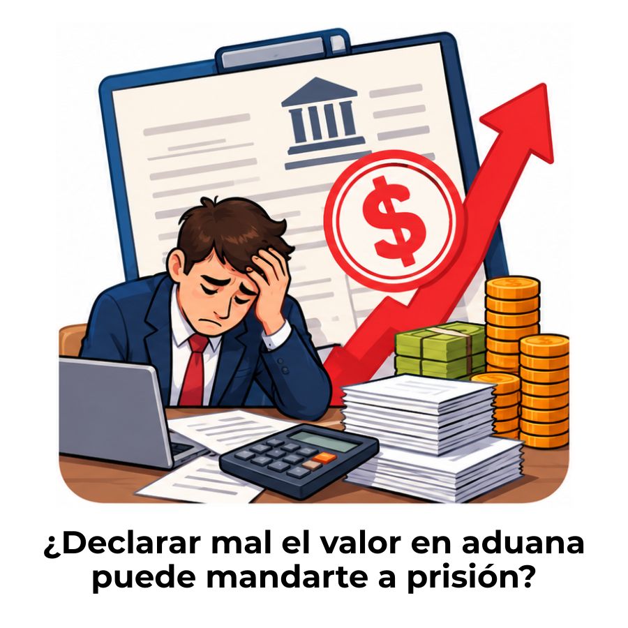 qué pasa si declaro mal el valor de una mercancía