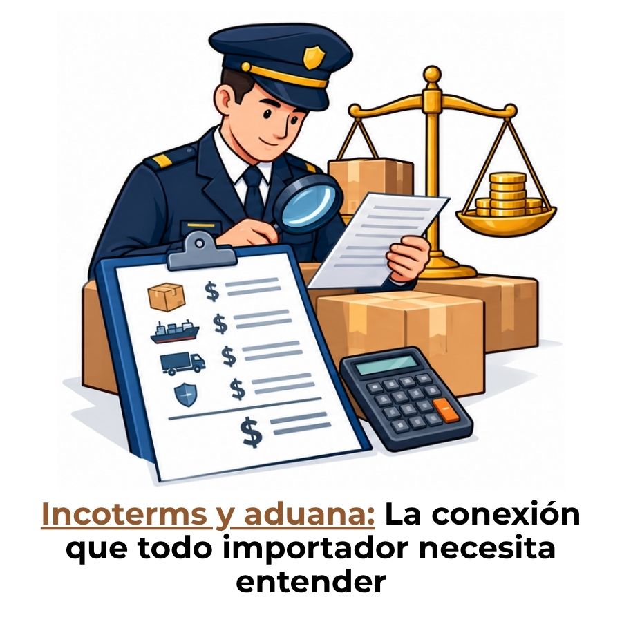 relación entre los incoterms y el valor en aduana