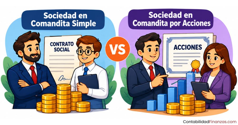 sociedad en comandita simple y por acciones