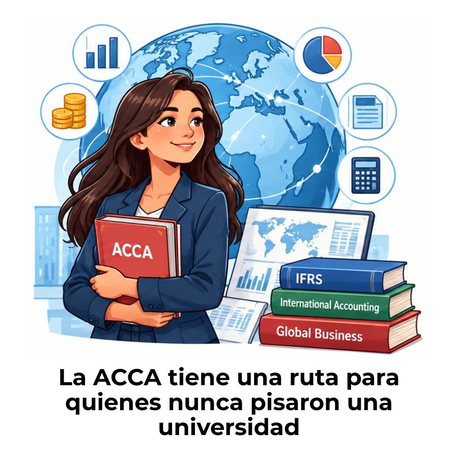 ACCA sin título universitario